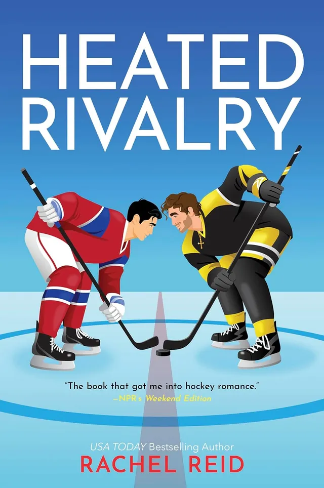 Front cover of Heated Rivalry by Rachel Reid